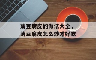 薄豆腐皮的做法大全，薄豆腐皮怎么炒才好吃