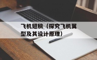 飞机翅膀（探究飞机翼型及其设计原理）