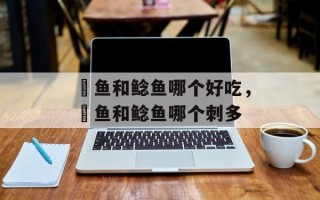 鮰鱼和鲶鱼哪个好吃，鮰鱼和鲶鱼哪个刺多