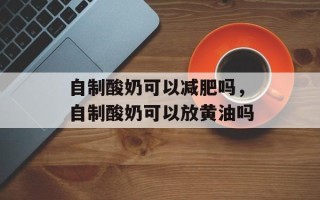 自制酸奶可以减肥吗，自制酸奶可以放黄油吗