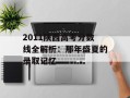 2011陕西高考分数线全解析：那年盛夏的录取记忆