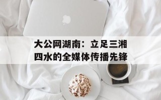 大公网湖南：立足三湘四水的全媒体传播先锋