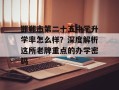 邯郸市第二十五中学升学率怎么样？深度解析这所老牌重点的办学密码