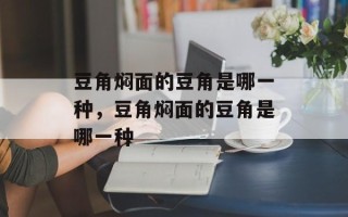 豆角焖面的豆角是哪一种，豆角焖面的豆角是哪一种