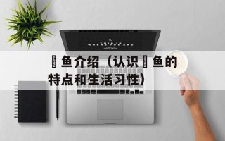 鱵鱼介绍（认识鱵鱼的特点和生活习性）