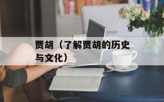 贾胡（了解贾胡的历史与文化）