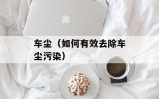 车尘（如何有效去除车尘污染）