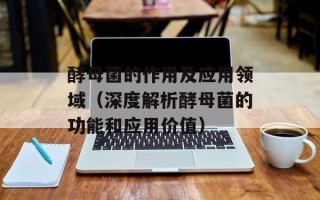酵母菌的作用及应用领域（深度解析酵母菌的功能和应用价值）