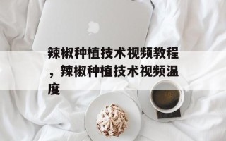 辣椒种植技术视频教程，辣椒种植技术视频温度
