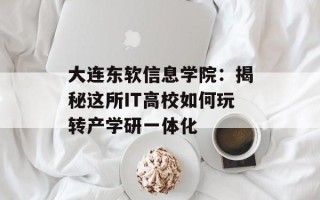 大连东软信息学院：揭秘这所IT高校如何玩转产学研一体化