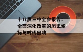 十八届三中全会报告：全面深化改革的历史坐标与时代回响