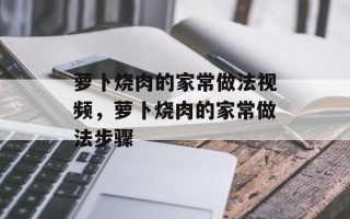 萝卜烧肉的家常做法视频，萝卜烧肉的家常做法步骤