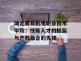 湖北黄石机电职业技术学院：技能人才的摇篮与产教融合的先锋