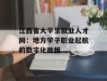 江西省大学生就业人才网：地方学子职业起航的数字化跳板