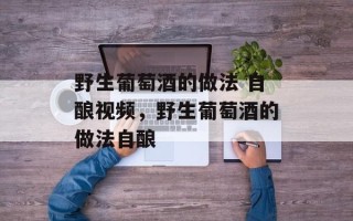 野生葡萄酒的做法 自酿视频，野生葡萄酒的做法自酿