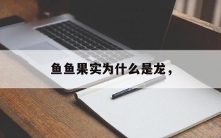 鱼鱼果实为什么是龙，