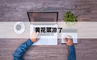黄花菜凉了