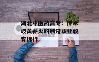 湖北中医药高专：传承岐黄薪火的荆楚职业教育标杆