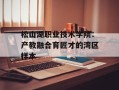 松山湖职业技术学院：产教融合育匠才的湾区样本