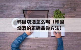 韩国烧酒怎么喝（韩国烧酒的正确品尝方法）