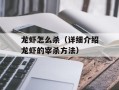 龙虾怎么杀（详细介绍龙虾的宰杀方法）