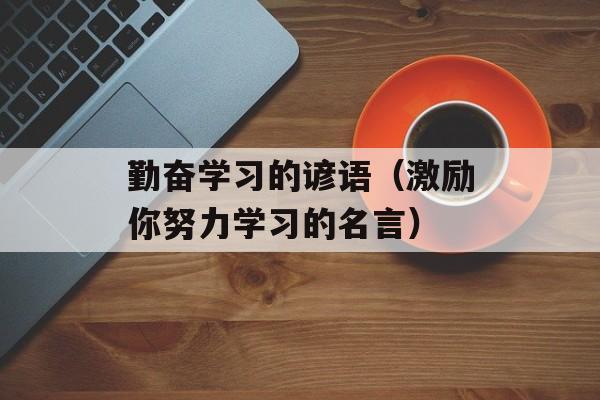 勤奋学习的谚语（激励你努力学习的名言）-第1张图片-
