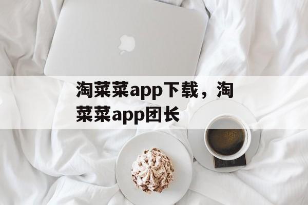 淘菜菜app下载，淘菜菜app团长-第1张图片-