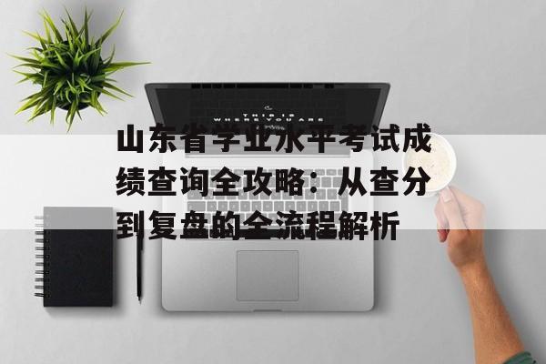 山东省学业水平考试成绩查询全攻略：从查分到复盘的全流程解析-第1张图片-