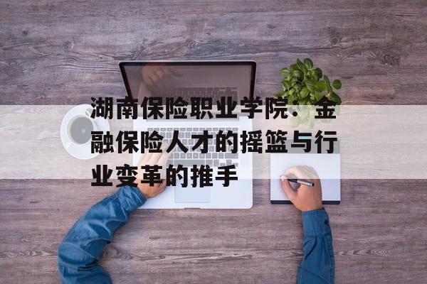 湖南保险职业学院:金融保险人才的摇篮与行业变革的推手-第1张图片- 湖南保险职业学院:金融保险人才的摇篮与行业变革的推手-第1张图片-