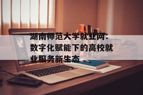 湖南师范大学就业网：数字化赋能下的高校就业服务新生态-第1张图片-