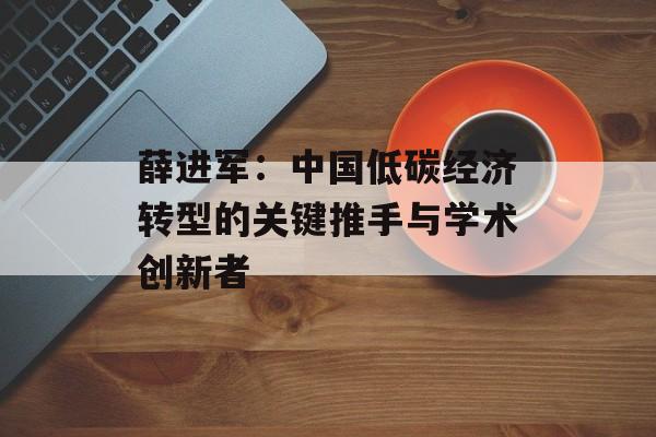 薛进军：中国低碳经济转型的关键推手与学术创新者-第1张图片-