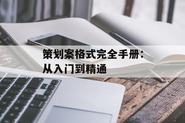 策划案格式完全手册：从入门到精通-第1张图片-