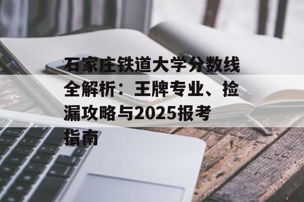 石家庄铁道大学分数线全解析：王牌专业、捡漏攻略与2025报考指南-第1张图片-