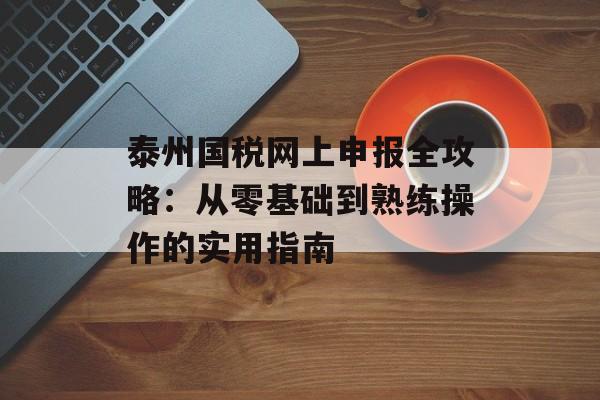 泰州国税网上申报全攻略：从零基础到熟练操作的实用指南-第1张图片-