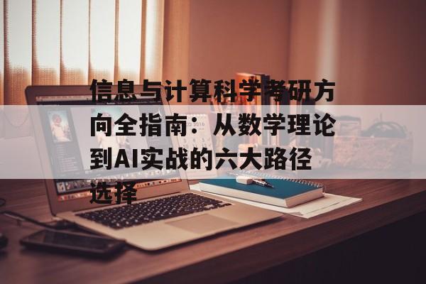 信息与计算科学考研方向全指南：从数学理论到AI实战的六大路径选择-第1张图片-